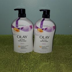 2 Olay Bodywash 33oz Age Defy