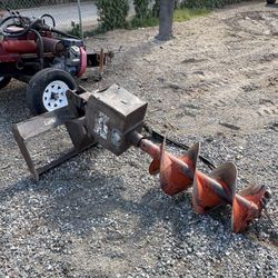 Bobcat Auger Post Hole Digger