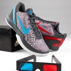 Size 9.5 Nike Zoom Kobe 6 Protro All-Star 3D Hollywood NBA ASW 26