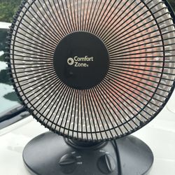 Comfort Zone Oscillating Electric Heater