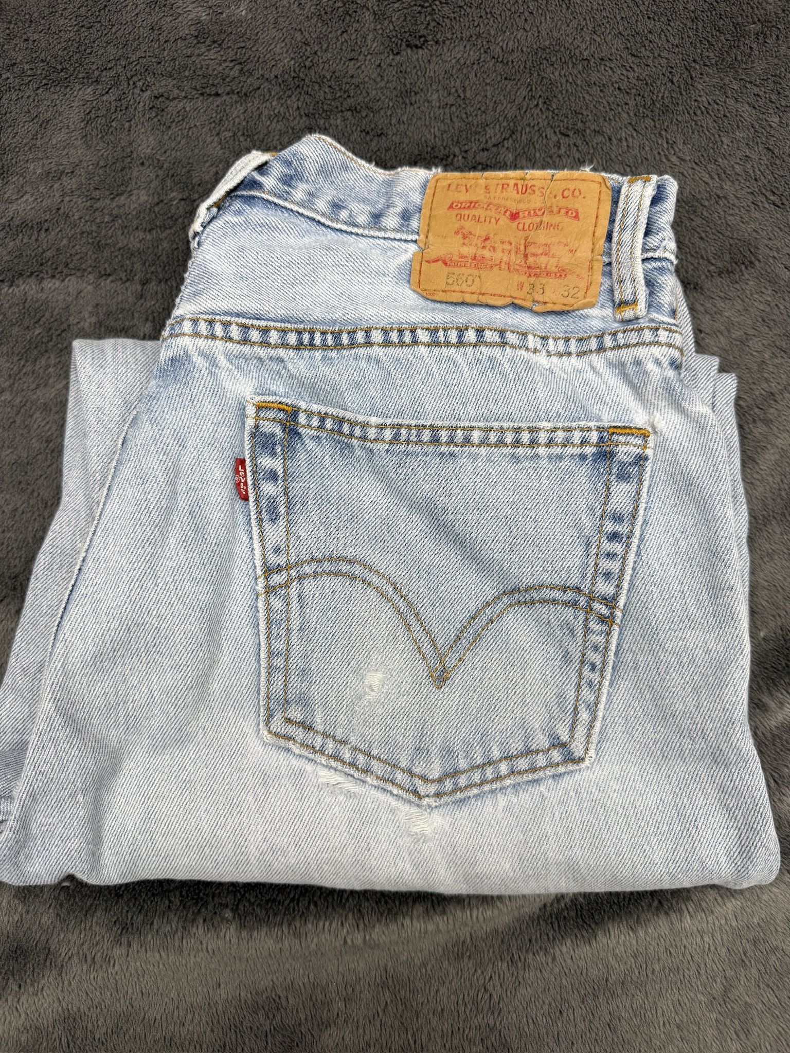 Levi’s Comfort Fit 560 Men’s 33x32” Jeans