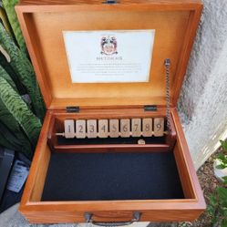 Front Porch Classics Shut The Box English Pub Game By University Games, See 2 Pics