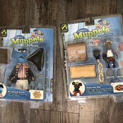 PALISADES MUPPETS ACTION FIGURES LOT 