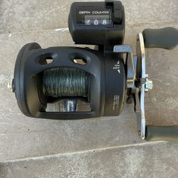 Cabelas Line counter Level wind Baitcast