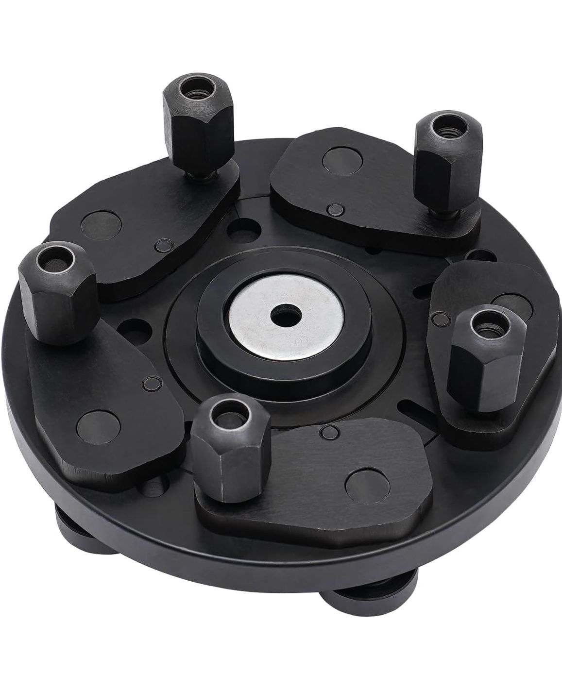 Universalsa 40mm Shaft Diameter Wheel Tire Adapter Changers Balance Machine,5-Lugs Adapter Balancer