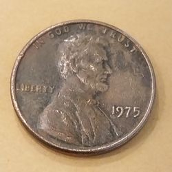 1975 One Cent Penny 