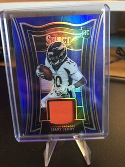 20-21 Jerry Jeudy RC Orange Patch Jersey Number To /35