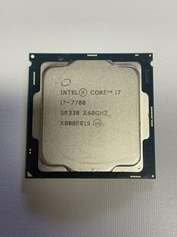Sell or trade i7 7700 for 7700k
