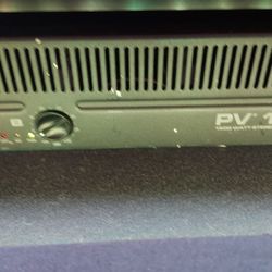 PV 1500 AMP AND PR15 SPEAKERS
