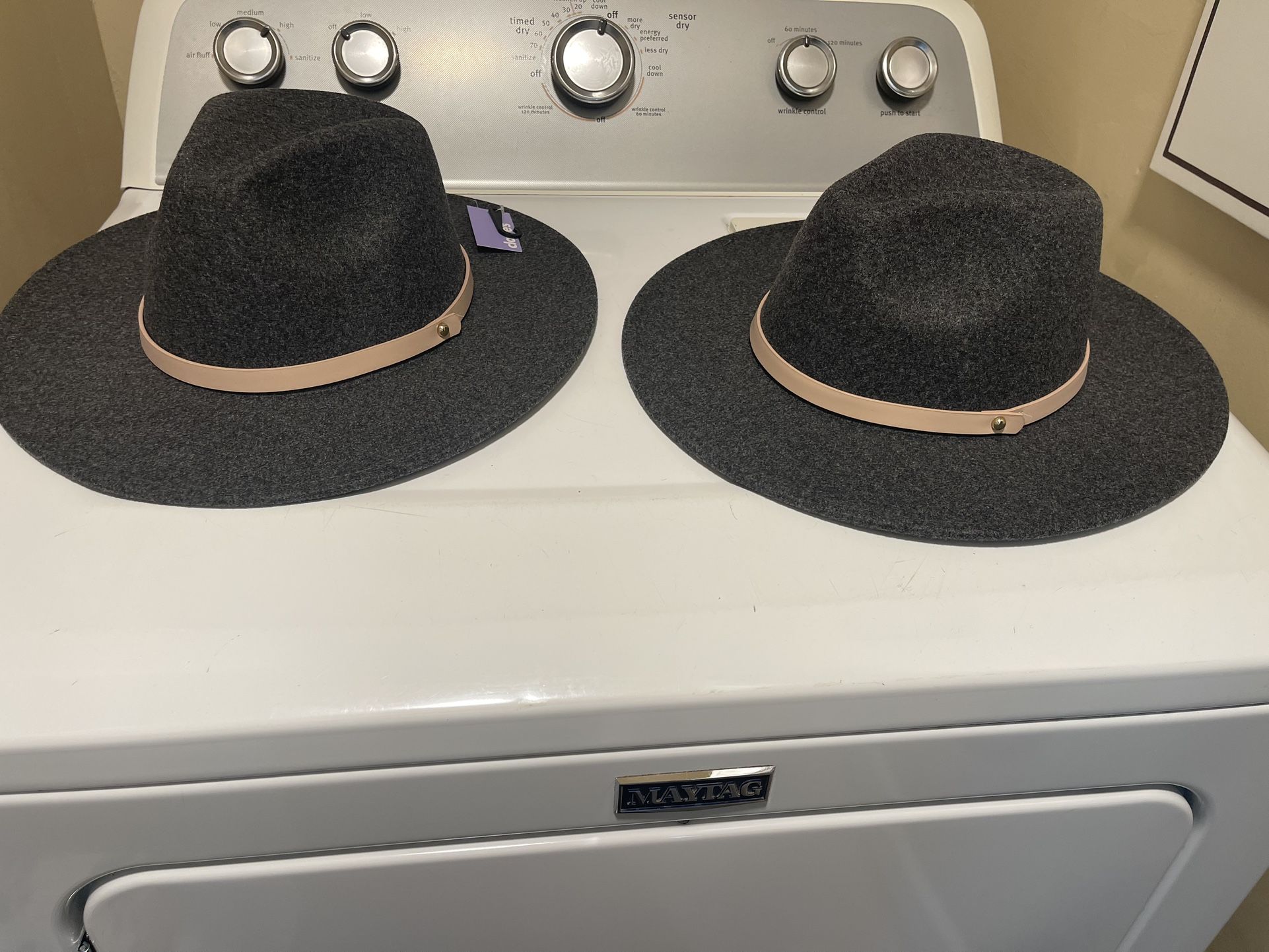 Two fashion hats, $20 each or two for 35