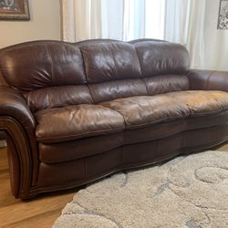 Leather Sofa 