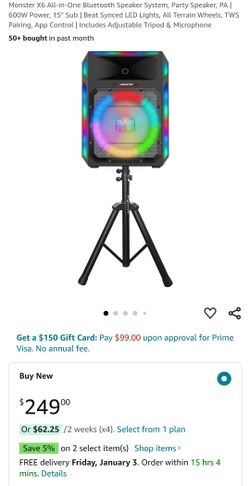 BT LARGE Speaker MONSTER X6