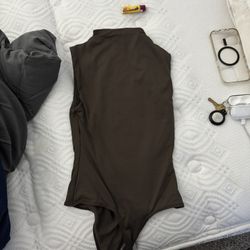 Brown Bodysuit 