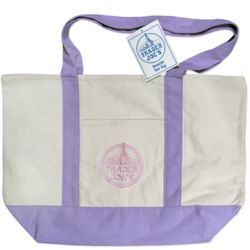 Trader Joes - Large Lavander Tote Bag