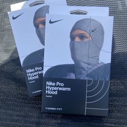 Nike Pro Hyperwarm Hood Football Balaclava grey colorway brand new 100% authentic✅📲📲