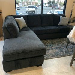 Beautiful New Chaise Sectional On Sale 