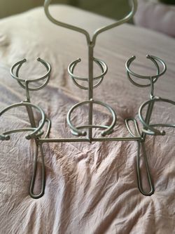 Wine glasses hold