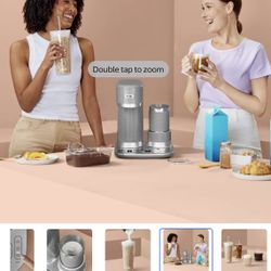 Mr. Coffee 4-in-1 Single-Serve Latte Lux, Iced, and Hot Coffee Maker with Milk Frother