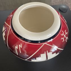 Vintage Sioux Tribe Pottery Bowl