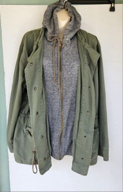 UTILITY JACKET OLIVE GREEN