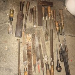Antique Carpenter Tools! 1800s!!