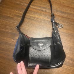 Small black Brighton Purse