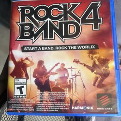 Rock Band 4 Games PS4