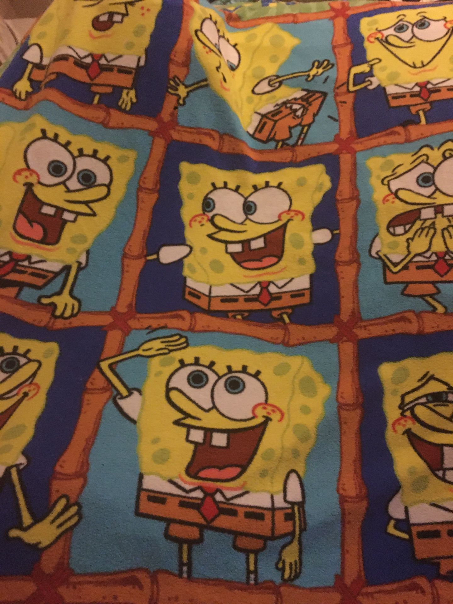 Spongebob blanket