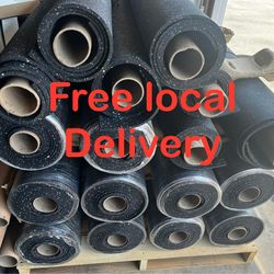 Home Gym Rubber Flooring - rubber Roll 4x16 New