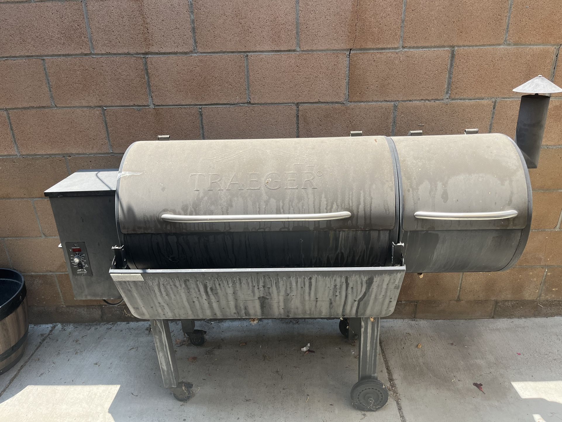 Traeger With Cold Smoker Attachment