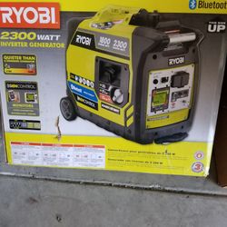 Ryobi, Brand New Inverter Generator Never Open Never Used Bluetooth Control 2300 Watt Well Worth 🤑💰🤑💰