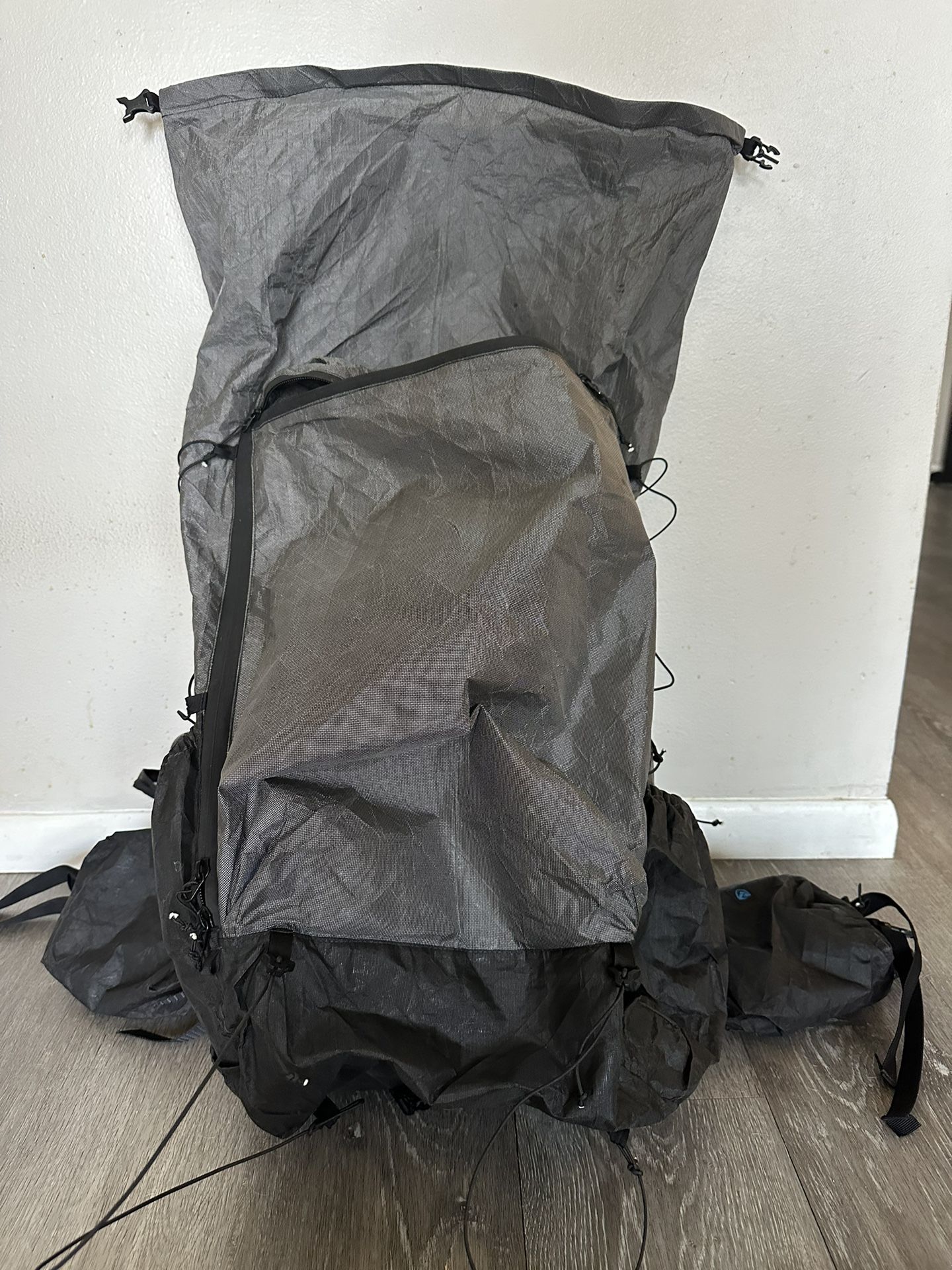 Ultralight Backpack. Z-pack Arc Zip Ultra 62L