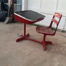 Antique Classroom Table