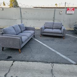 Mid Century Sofa Set 