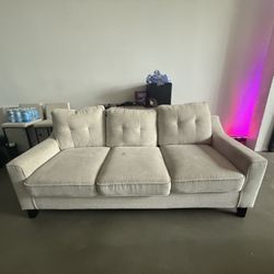 White/ Beige Couch