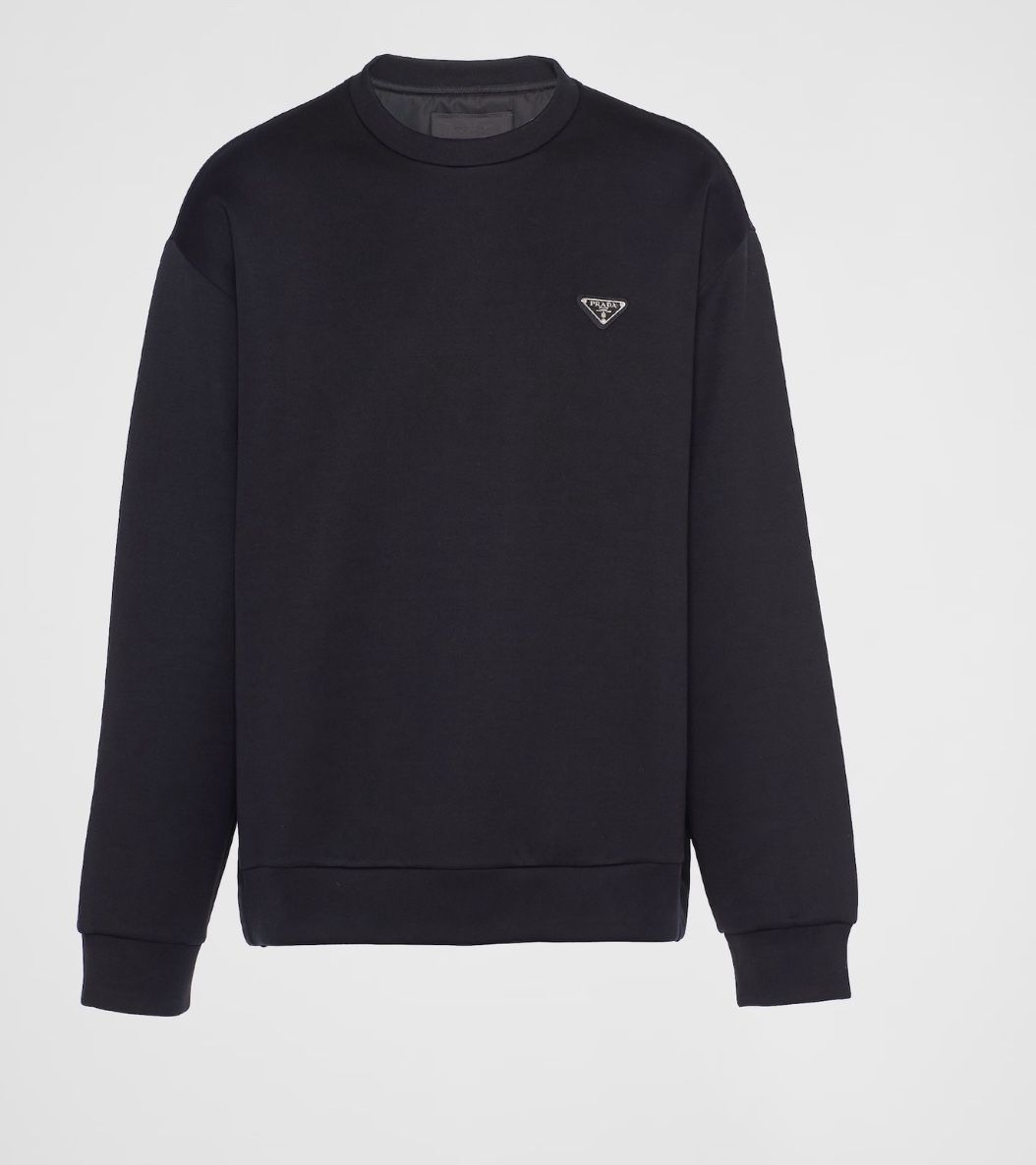 Prada Weather Tech Sweatshirt 100% Authentic
