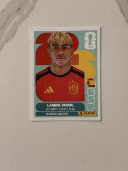 Panini sticker Lamine Yamal 15