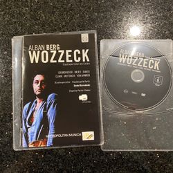 Alban Berg WOZZECK  Opera DVD