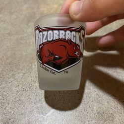 Clear Razor Racks Shotglass