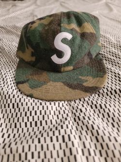 Supreme FW17 Wool S Logo 6-Panel Camo