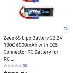 Zeee 6s Lipo