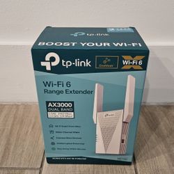TP-Link AX3000 Wi-Fi 6 Range Extender