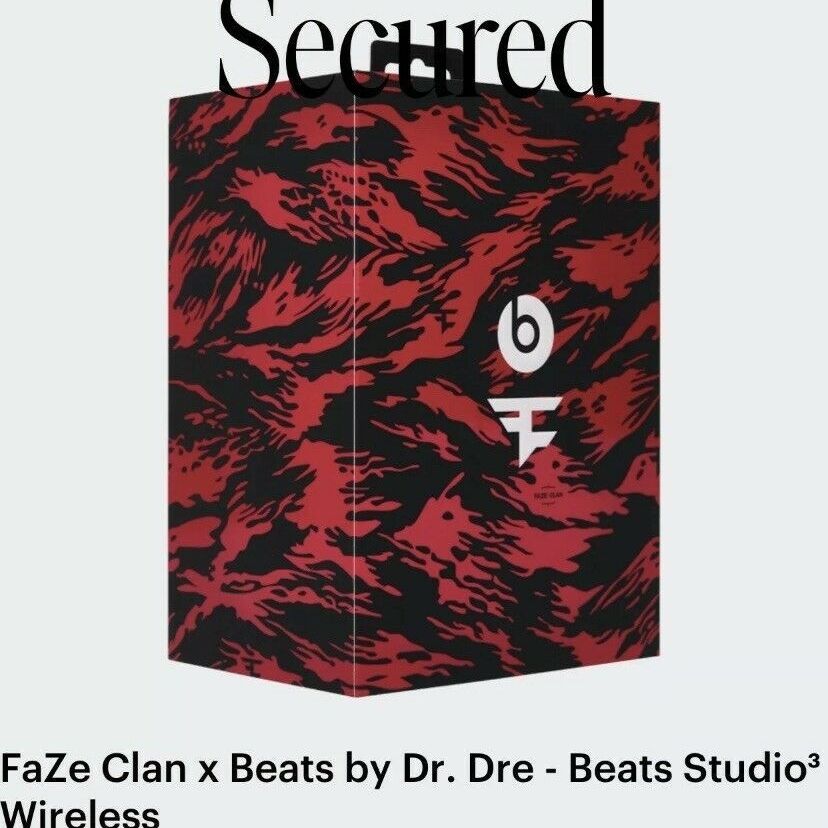 FaZe Clan X Beats By Dre Beats Studio Wireless NTWRK Bought LE 500