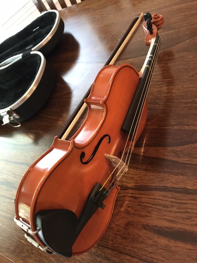 Strobel violin , Model 100c , 1/2 size , 2015
