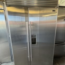 48”SUBZERO SIDE BY SIDE BUILT IN