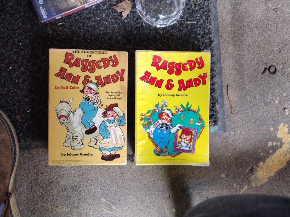 Raggedy Ann And Andy Book Sets