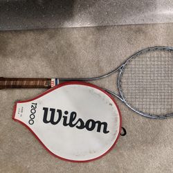 Vintage Wilson T2000 Tennis Racket 