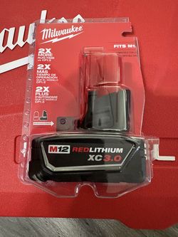 Milwaukee M-12 RedLithium XC 3.0 Battery Pack