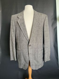Vintage yves saint laurent men’s wool jacket size 40 regular