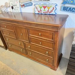 Solid Wood Dresser 